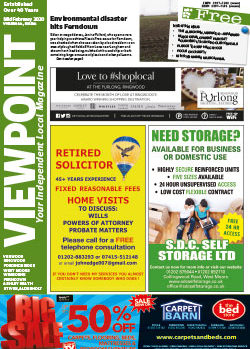 Viewpoint magazine February 2020 front cover