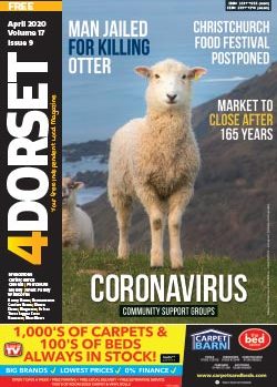 4Dorset magazine April 2020 front cover