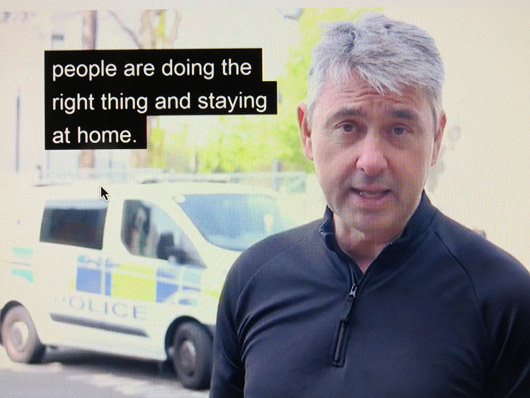 Chief Constable James Vaughan of Dorset Police