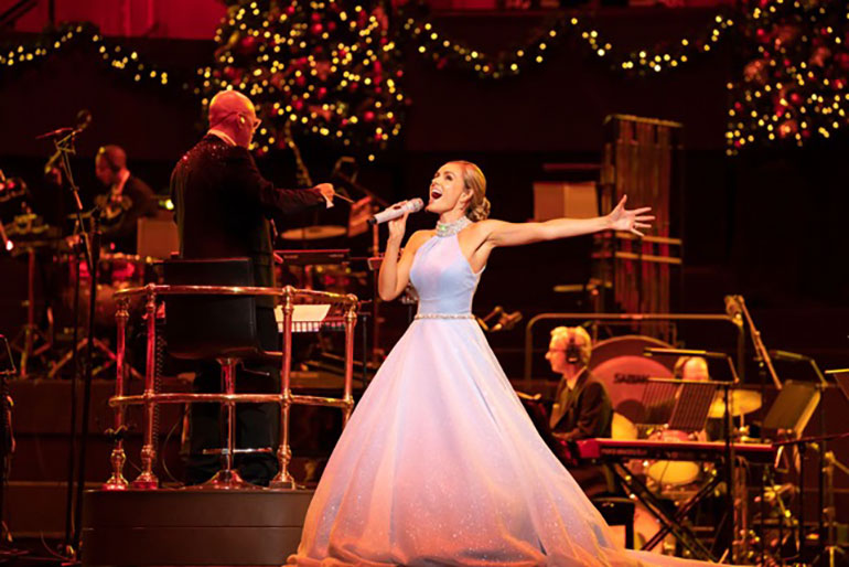 Katherine Jenkins in a Christmas spectacular