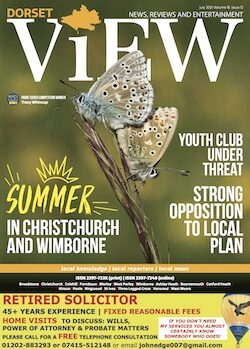 Dorset View magazine July 2021 front cover