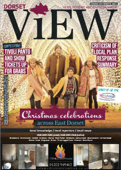 Dorset View magazine December 2021 front cover