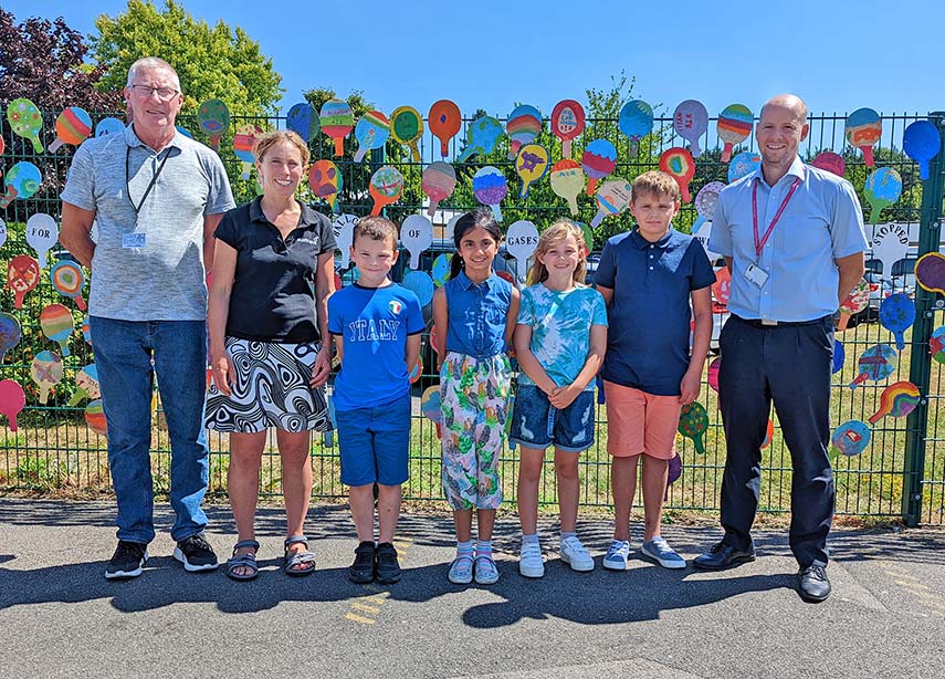 Pupils in Canford Heath