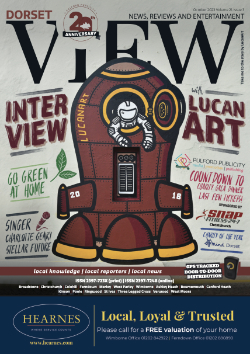 Dorset View magazine October 2023 front cover