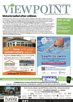 Viewpoint magazine September 2023 front cover