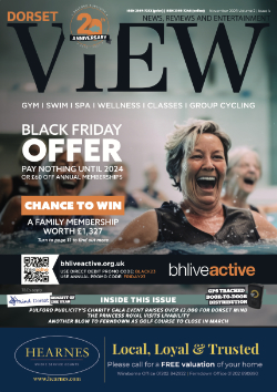 Dorset View magazine November 2023 front cover