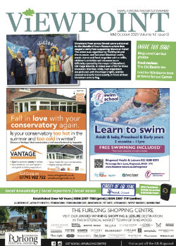 Viewpoint magazine October 2023 front cover