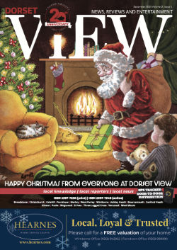Dorset View magazine December 2023 front cover
