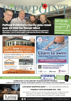 Viewpoint magazine November 2023 front cover