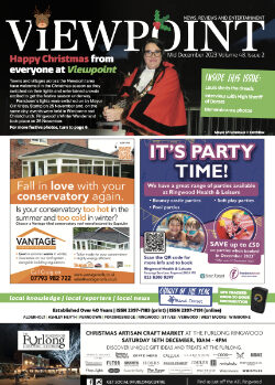 Viewpoint magazine December 2023 front cover