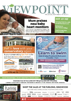 Viewpoint magazine January 2024 front cover