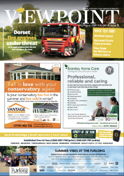 Viewpoint magazine August 2024 front cover