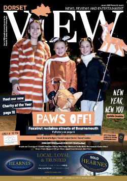 Dorset View magazine January 2025 front cover