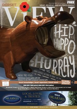 Dorset View magazine front cover November 2025