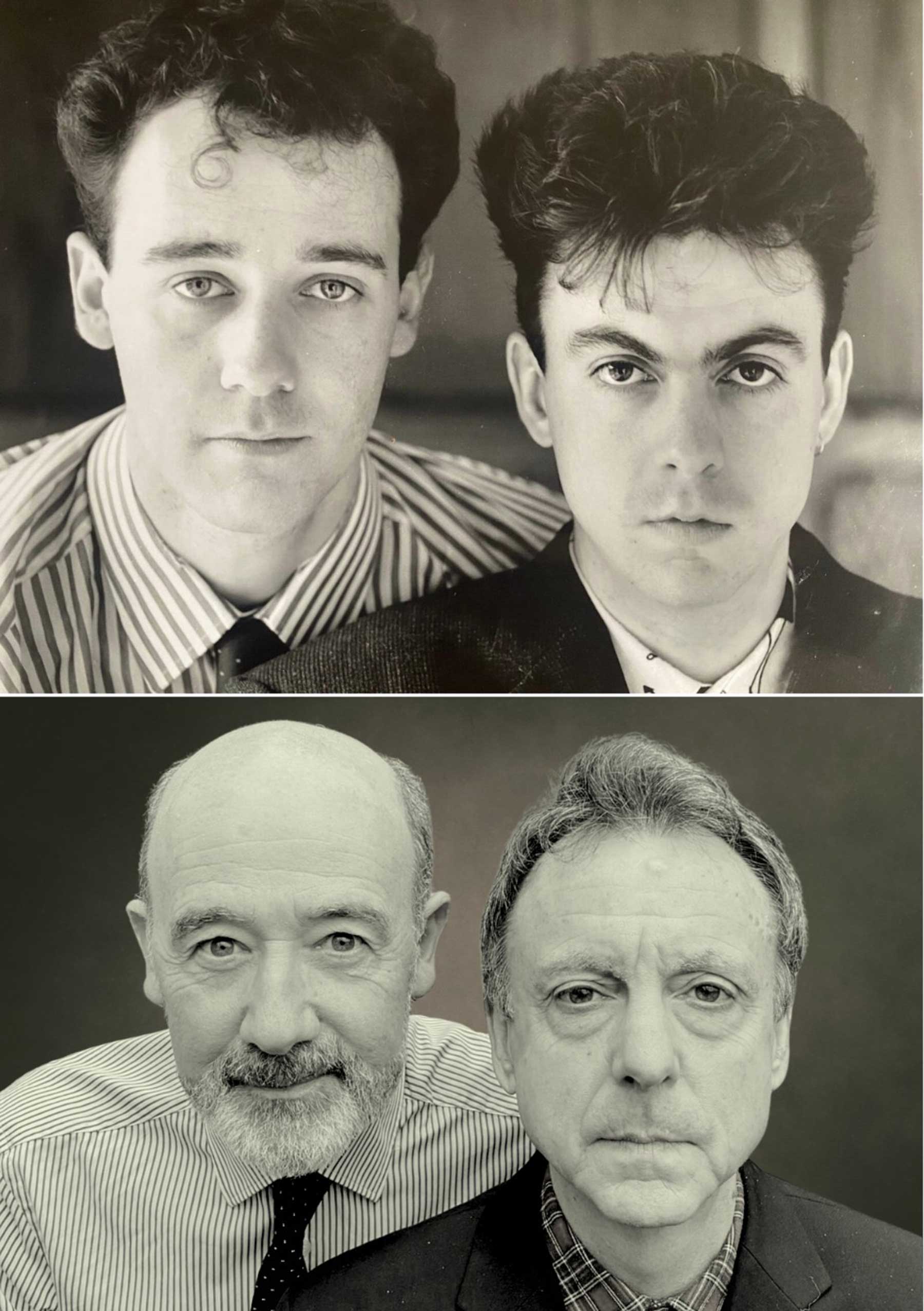 Green Isaac - Andy and Paul, then and now