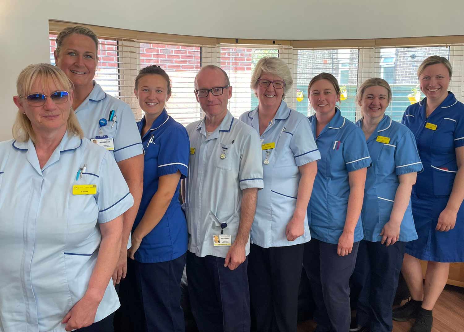 Members of the Hospice at Home team
