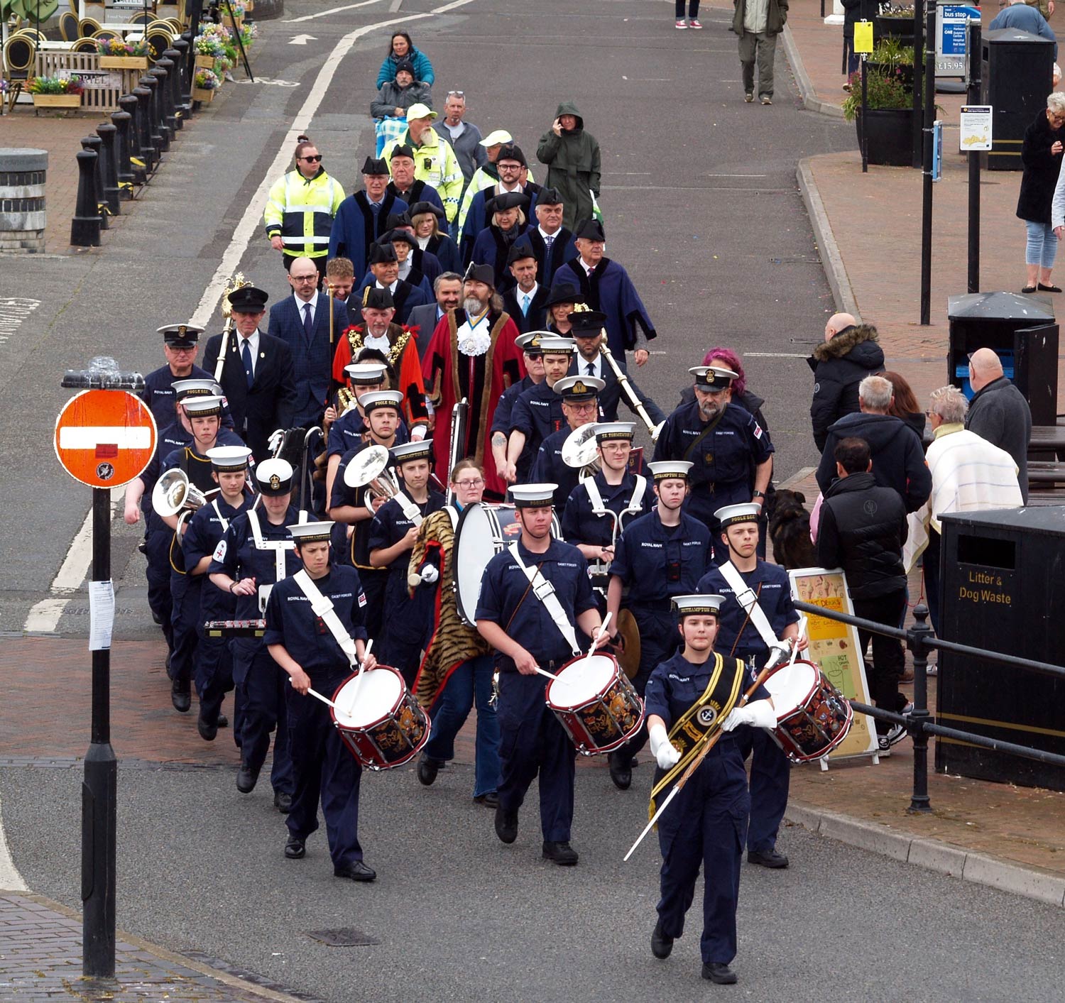 Cllr Karen Rampton led the parade © Bruce Grant-Braham