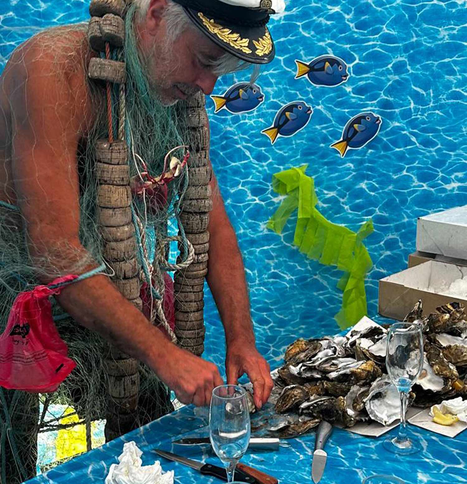 Pete Miles from Dorset Oysters will be sharing the secrets of shellfish at this year’s Wimborne Food Festival. Photo credit: Pete Miles © Wimborne BID