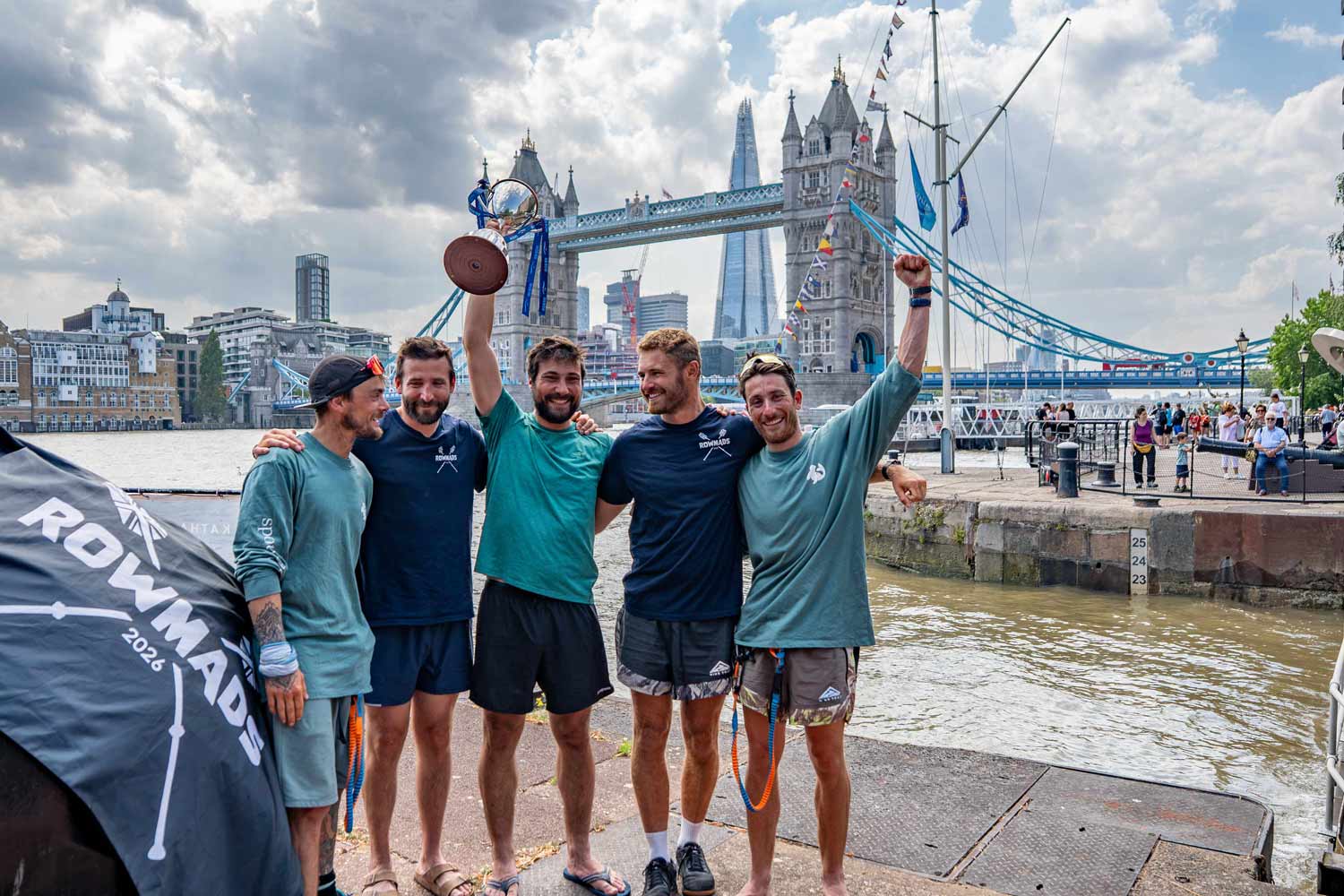 Team ROWMADS at Tower Bridge © GB Row
