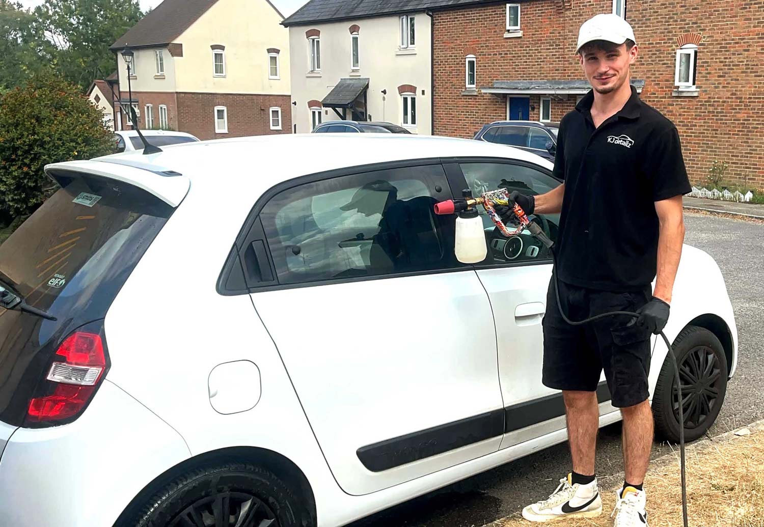 Kieran Jackson received a £500 grant from Dorset Community Foundation to help his new business grow