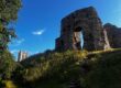 Norman House ruins - Christchurch Castle