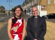 Jessica Toale MP for Bournemouth West with Rev Dan Washbrook