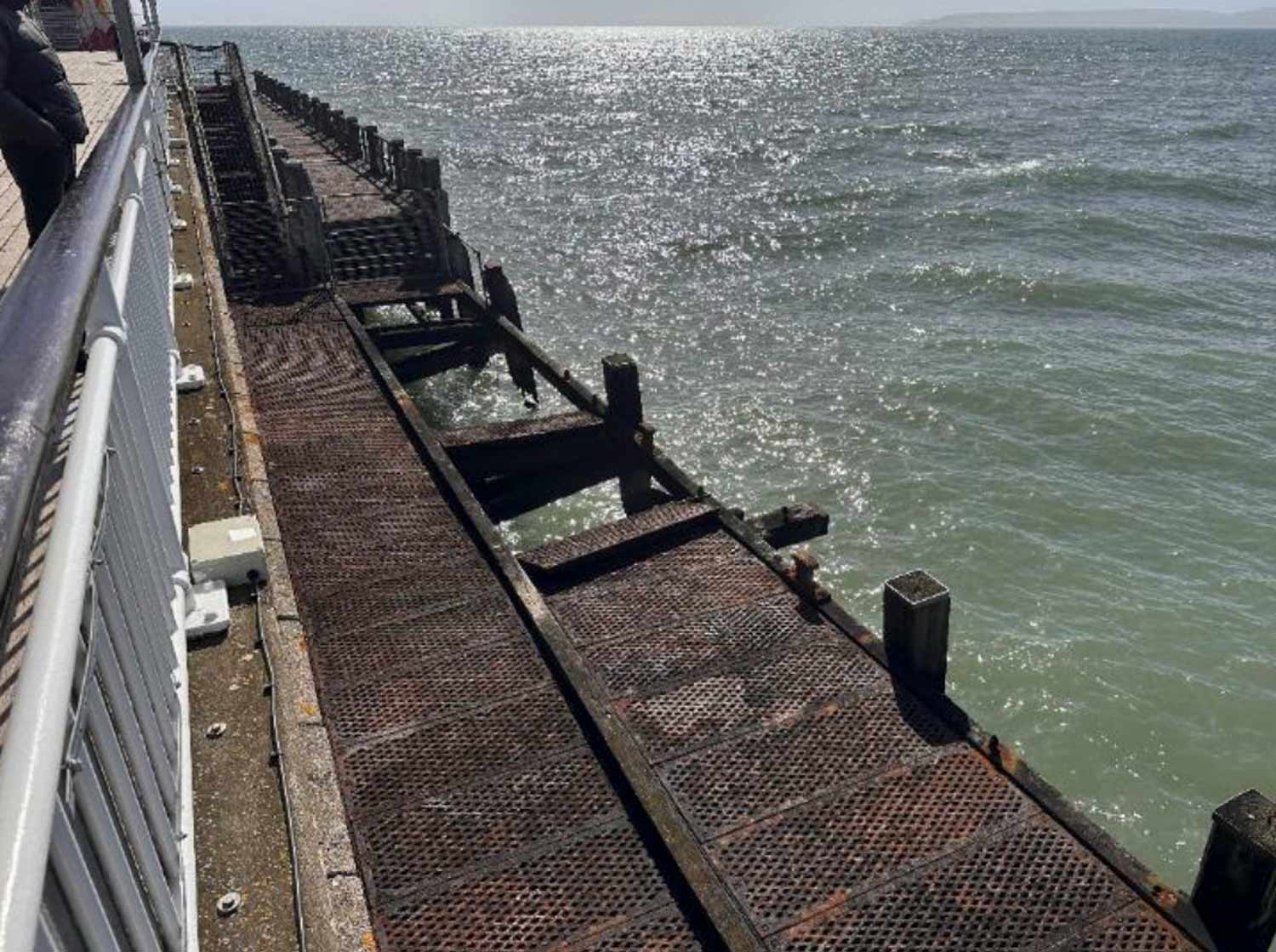 Bournemouth Pier landing stages