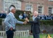 Torch lighting: Edwin de Silva, Business Development Director, STARK UK; Ben Bolgar, Executive Director, The King's Foundation