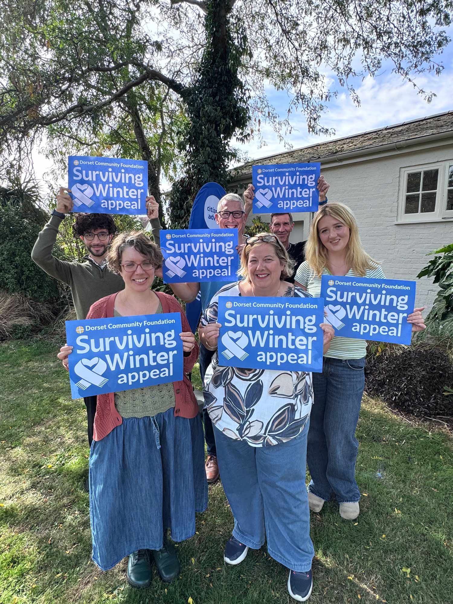 Members of the Citizens Advice energy team launching the 16th Surviving Winter appeal