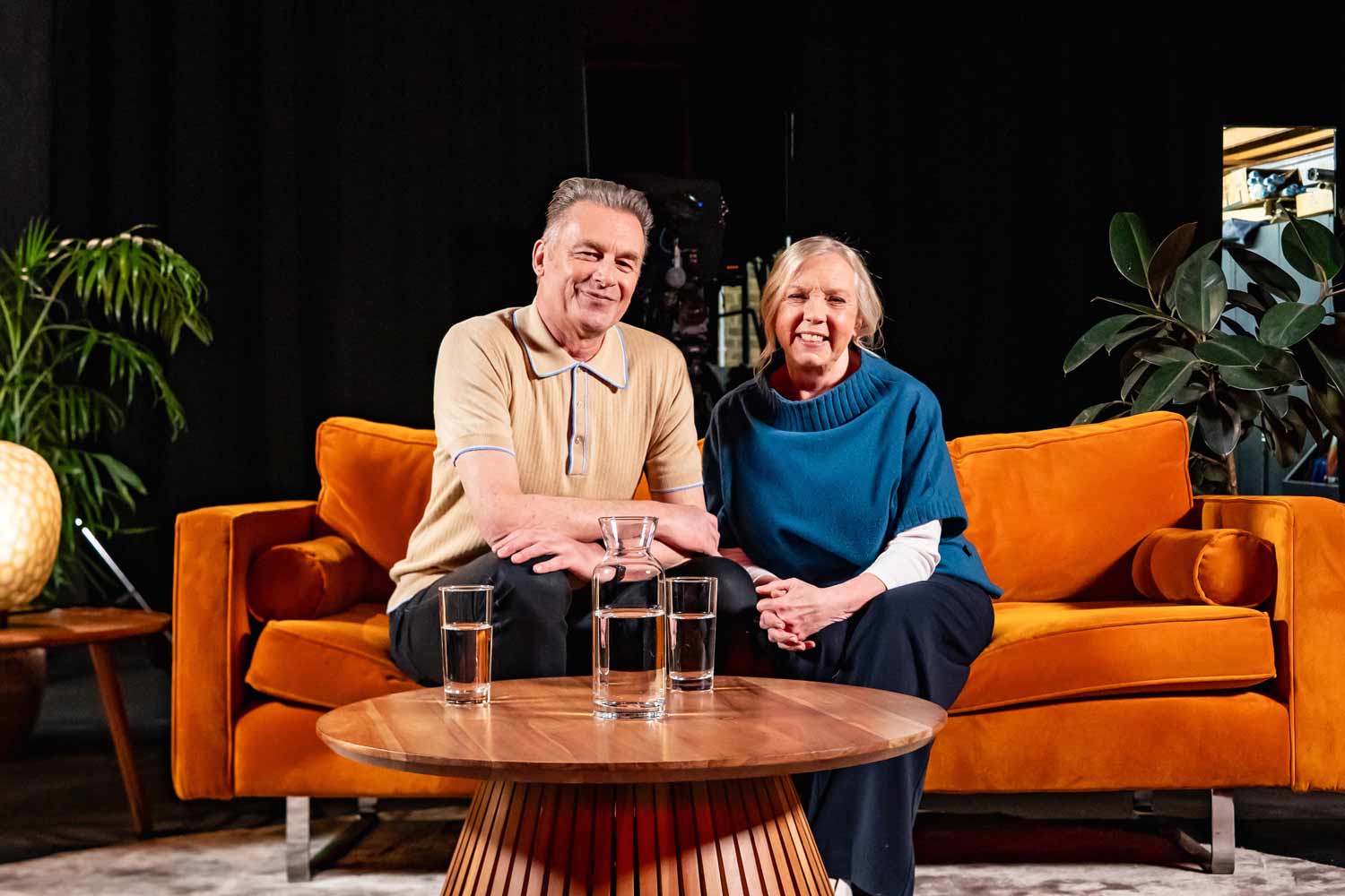 Chris Packham and Jennifer Saunders